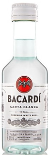 Mini Bacardi Carta Blanca 40% 0,05l