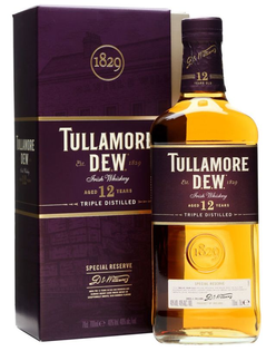 Whisky Tullamore Dew 12 YO + GB 40% 0,7l