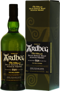 Whisky Ardbeg 10 YO + GB 46% 0,7l