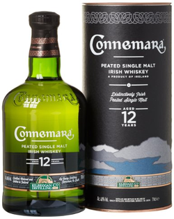 Whisky Connemara 12 YO Peated + GB 40% 0,7l