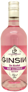 Gin Sin Premium Strawberry Alcohol Free 0,0% 0,7L