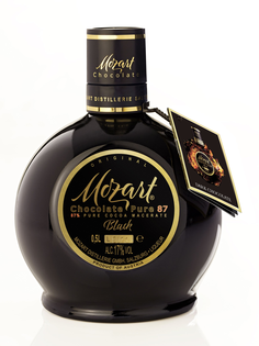 Mozart Pure Black Dark Chocolate Cream 17% 0,5l