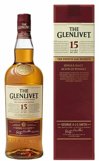 Whisky Glenlivet 15 YO + GB 40% 0,7l