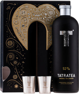 Tatratea Original + 2 poháre GBX 52% 0,7l