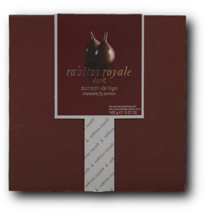 Rabitos Royale Bombón de Higo Dark 142 g