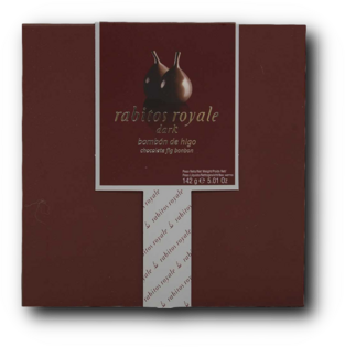 Rabitos Royale Bombón de Higo Dark 142 g