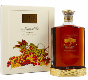 Koňak Hardy Noces D'or Grande Champagne Romantic Decanter + GB 40% 0,7