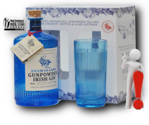 Drumshanbo Gunpowder Irish Gin + 1 Pohár 43% 0,7L