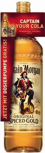 Captain Morgan Spiced Gold Pumpa 35% 3l