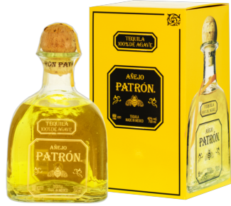Tequila Patron Anejo + GB 40% 0,7l
