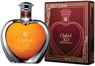 Brandy Chabot Armagnac X.O. Couer + GB 40% 0,5l