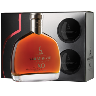 Brandy Sarajishvili XO GB 40% 0,7L + 2 Poháre