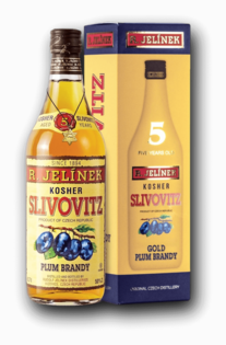 R. Jelínek Slivovitz 5YO Kosher Arany 50% 0,7L