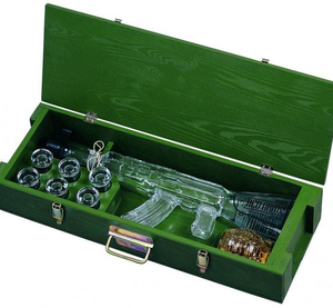 Red Army Set AK-47 Vodka 40% 1l+Granát Likér 0,2l 40%