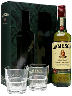 Jameson 40% 0,7l + 2 poháriky