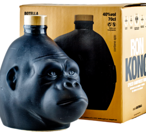 Kong Spiced Rainforest Rum Black Design 40% 0,7L