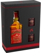 Whisky Jack Daniels Fire + 2 Poháre GBX 35% 0,7l