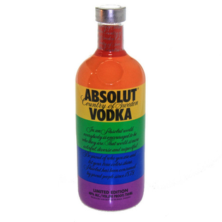 Vodka Absolut Colors Rainbow Limited Ed. 40% 0,7l