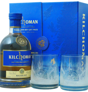 Kilchoman Machir Bay + 2 poháre 46% 0,7L