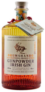 Drumshanbo Gunpowder Irish Gin with California Orange Citrus 43% 0,7L