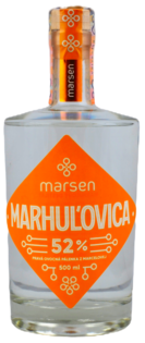 Marsen Marhuľovica 52% 0,5L