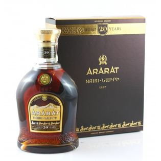 Brandy Ararat 20 YO + GB 40% 0,7l