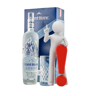 Mont Blanc + 1 Pohár 40% 0,7L