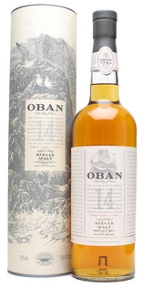 Whisky Oban Single Malt 14 YO + GB 43% 0,7l