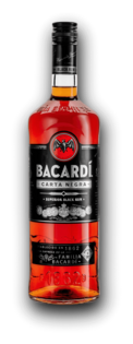Bacardí Carta Negra 37,5% 1,0L